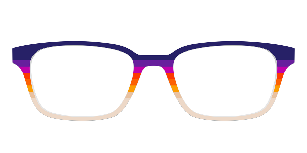 The Summit Stripes - Front Top Image - Pair Eyewear