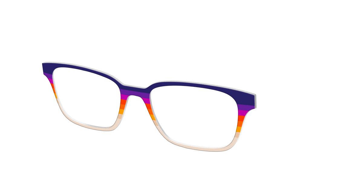 The Summit Stripes - Angle Top Image - Pair Eyewear