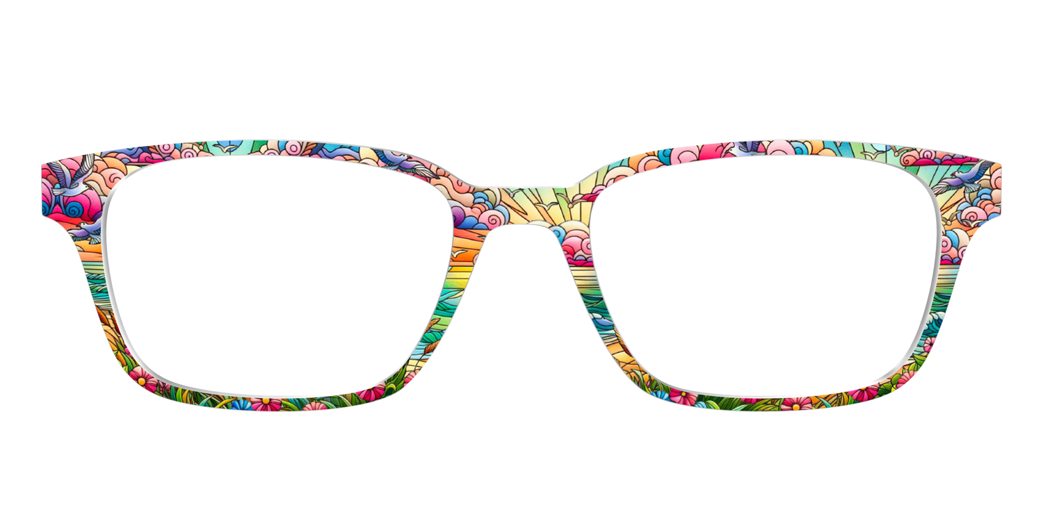 The Sun-Drenched Stained Glass - Front Top Image - Pair Eyewear