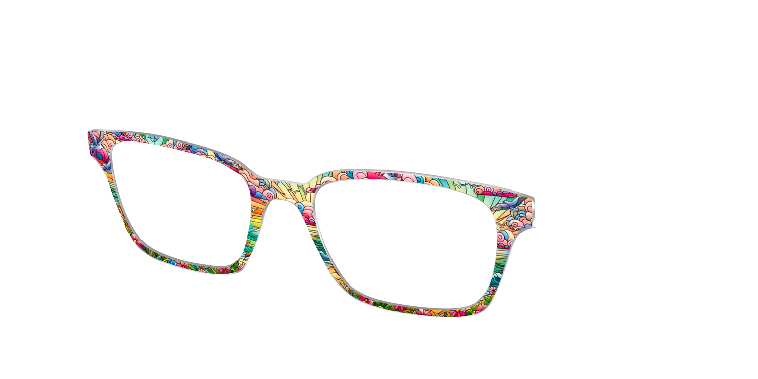 The Sun-Drenched Stained Glass - Angle Top Image - Pair Eyewear