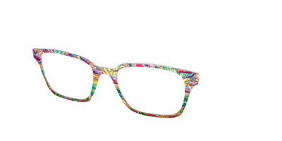 The Sun-Drenched Stained Glass - Angle Top Thumbnail - Pair Eyewear