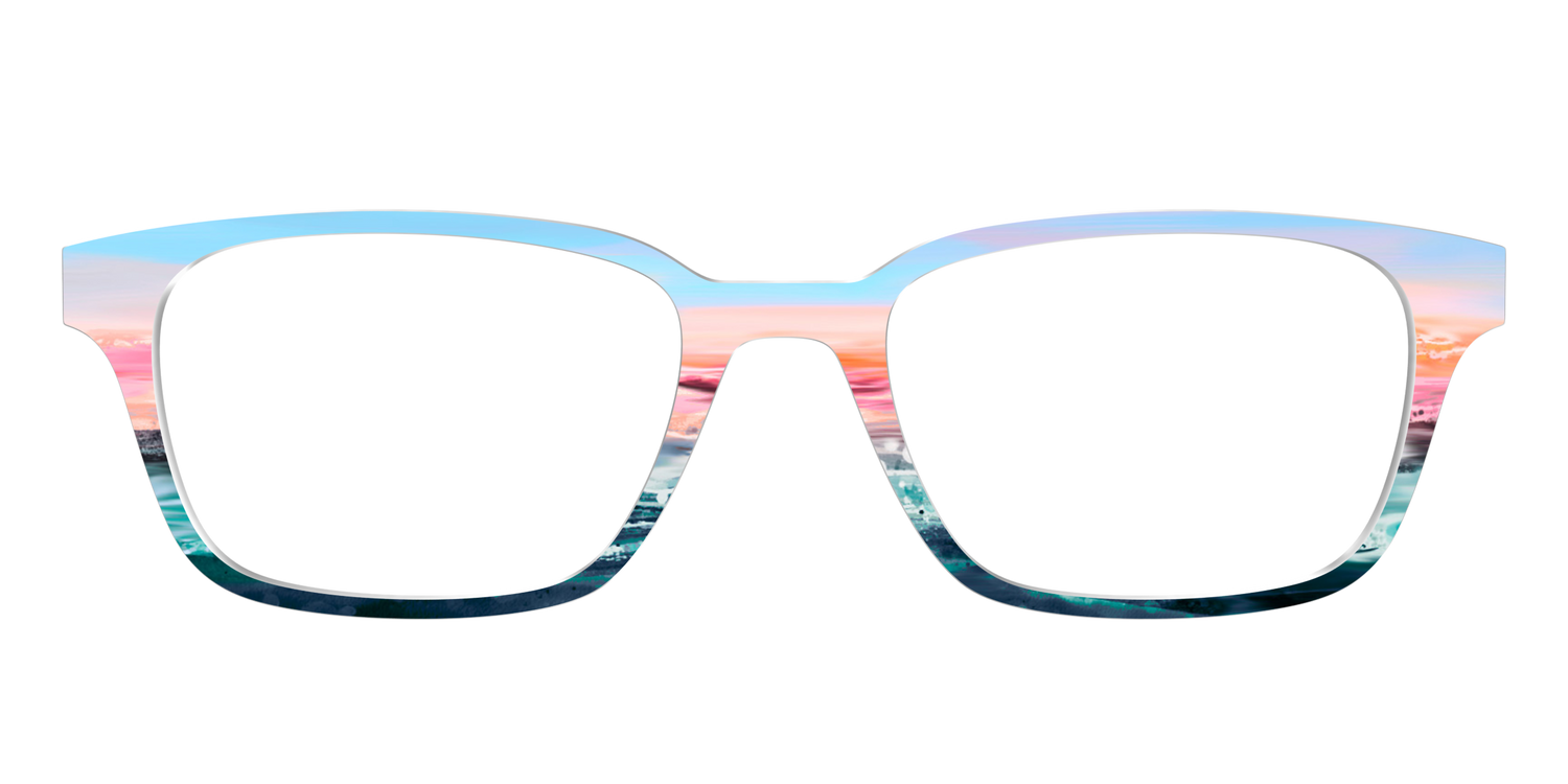 The Sunset Seashore - Front Top Image - Pair Eyewear