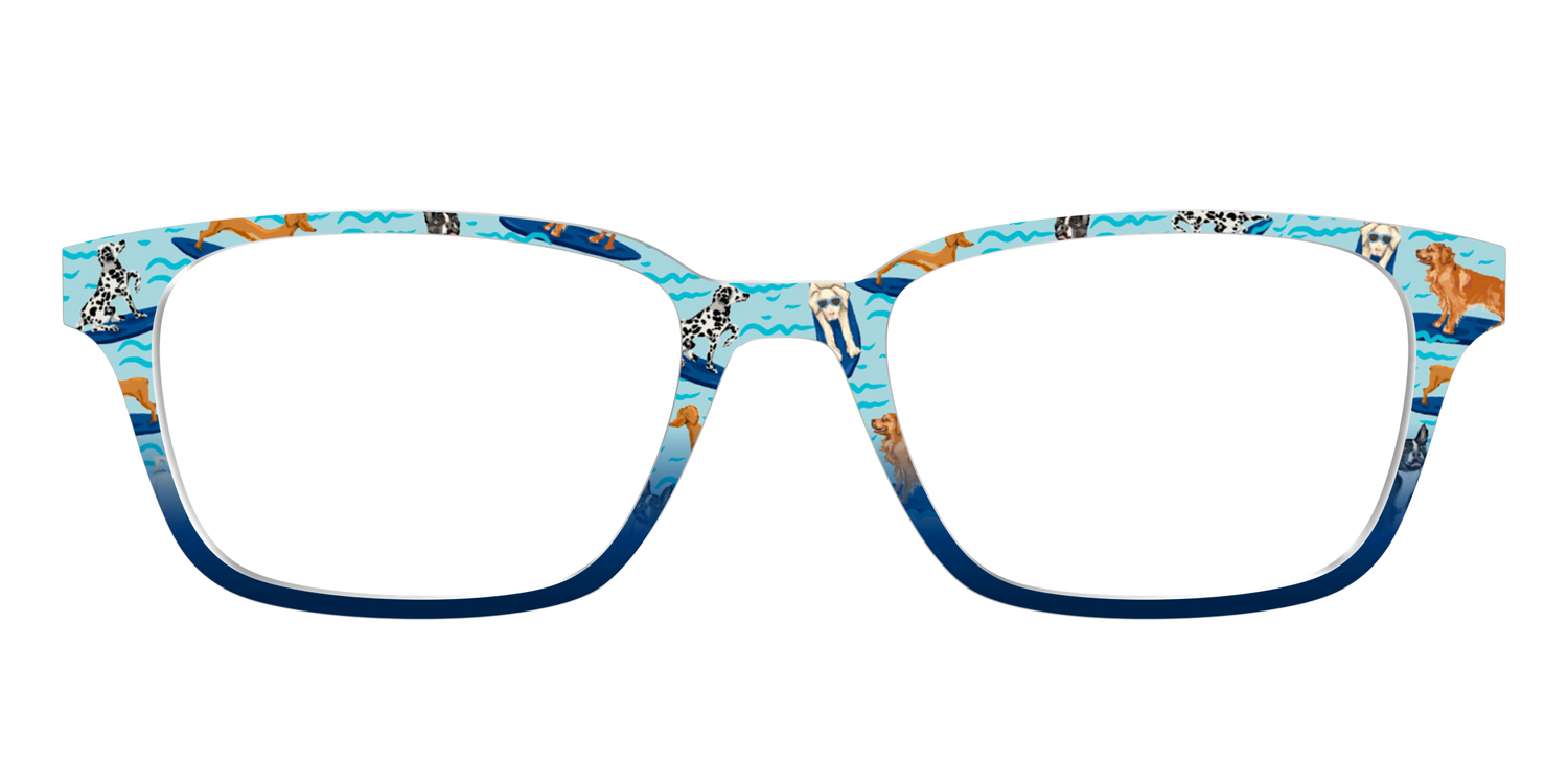 The Surf's Up Pups - Front Top Image - Pair Eyewear