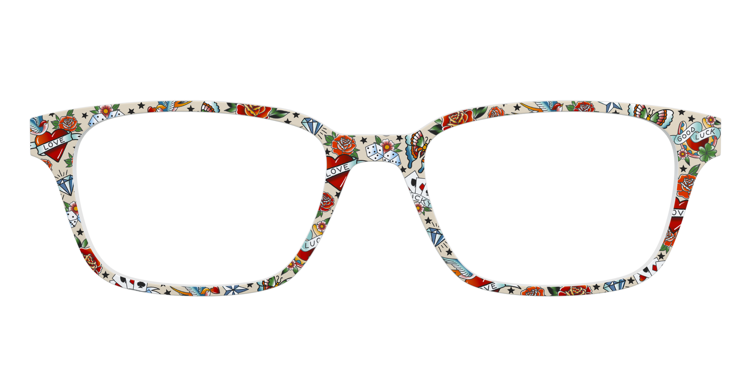The Tattooed Floral - Front Top Image - Pair Eyewear