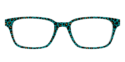 The Teal Leopard - Front Top Thumbnail - Pair Eyewear