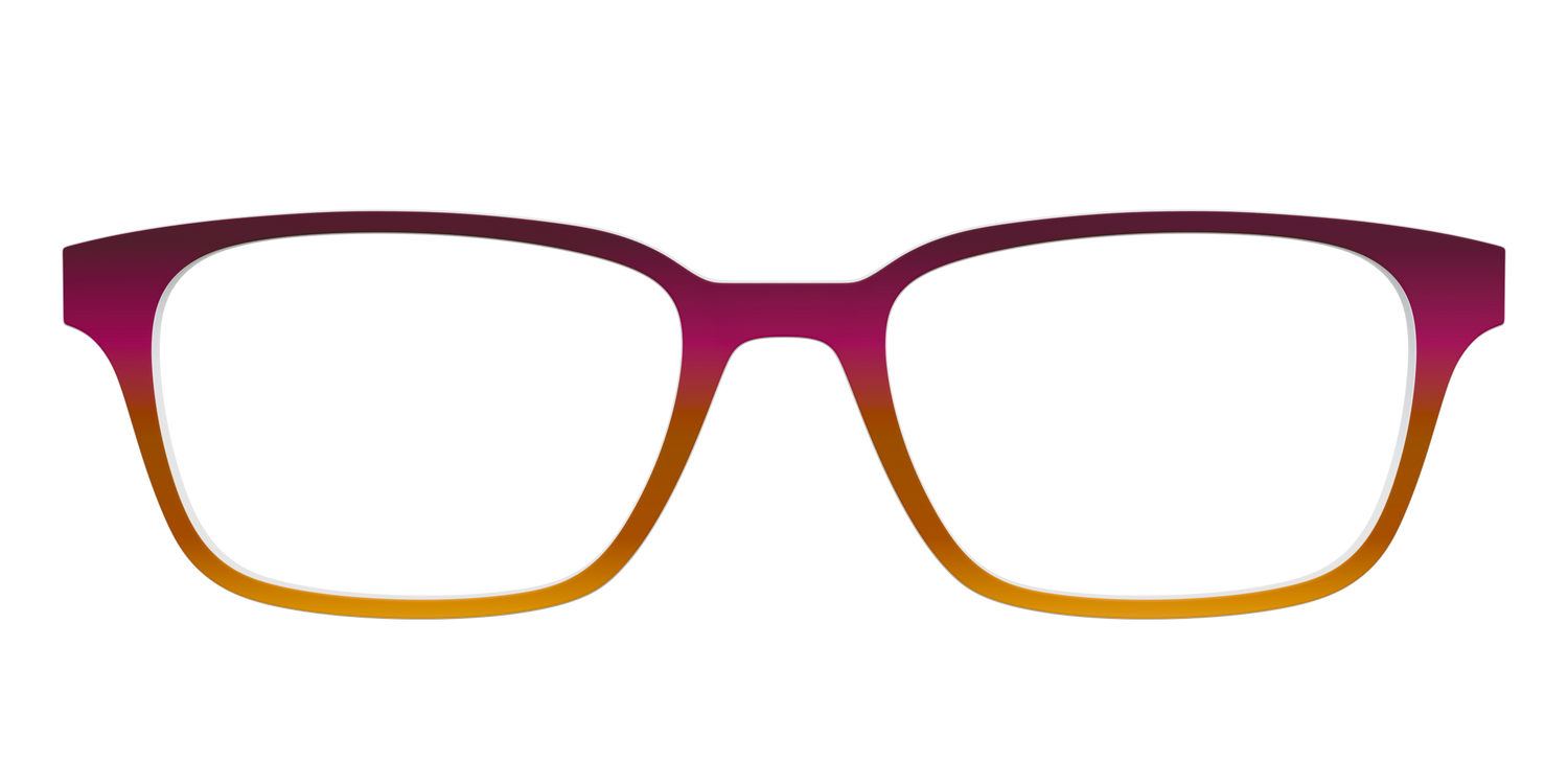 The Umber to Ochre Gradient - Front Top Image - Pair Eyewear