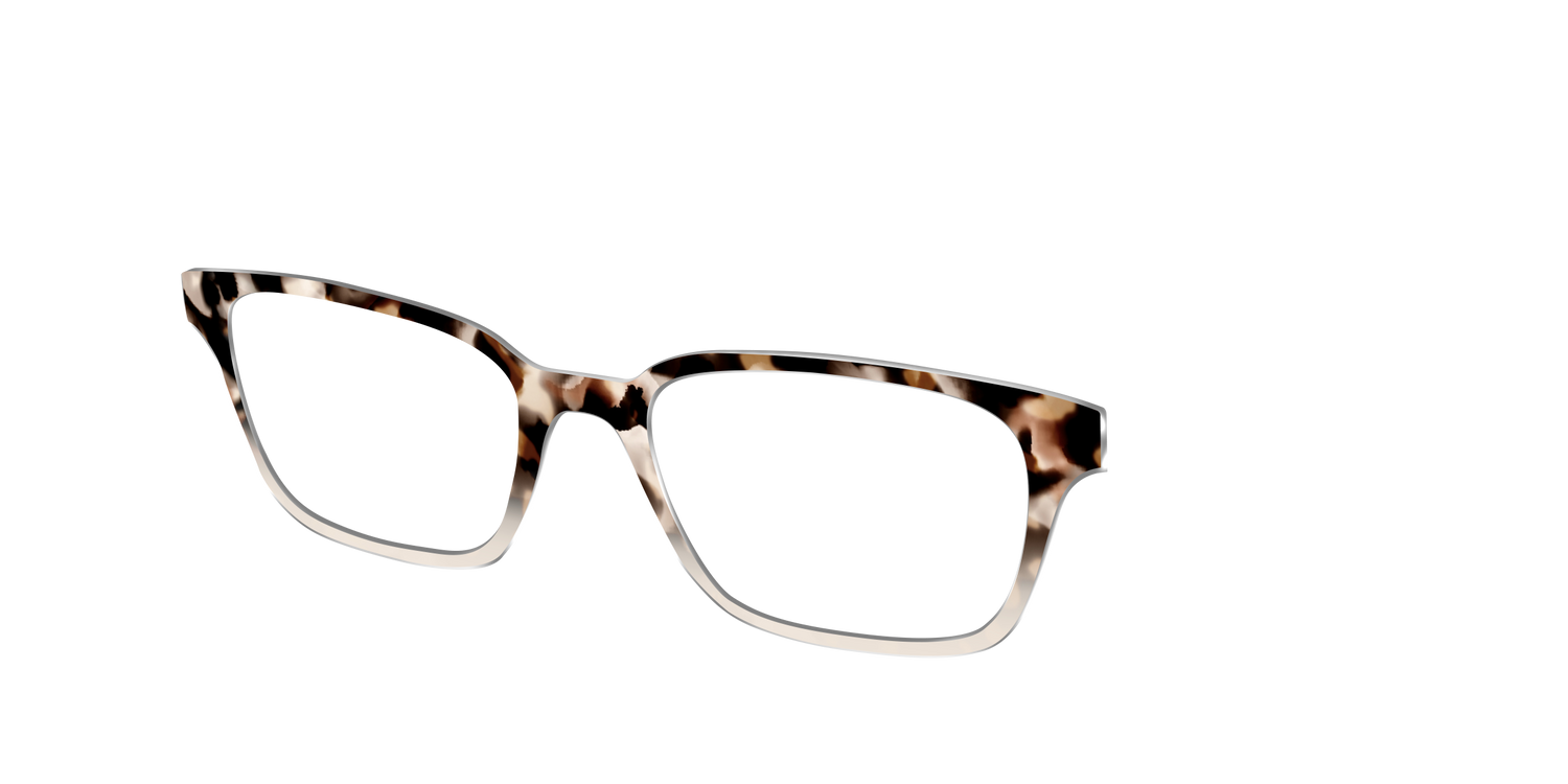 The Vanilla Latte Tortoise - Angle Top Image - Pair Eyewear