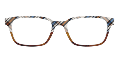 The Wood Split Plaid - Front Top Thumbnail - Pair Eyewear