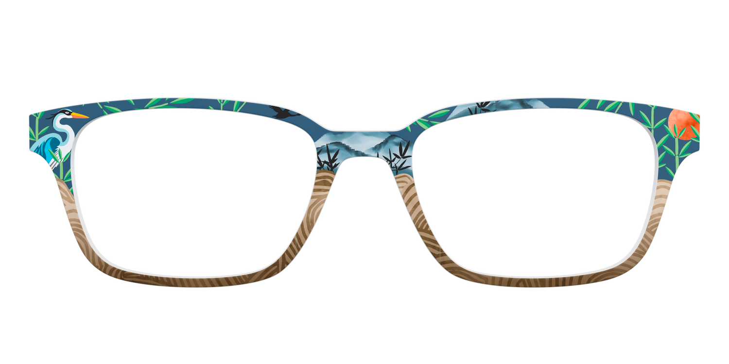 The Zen Garden - Front Top Image - Pair Eyewear