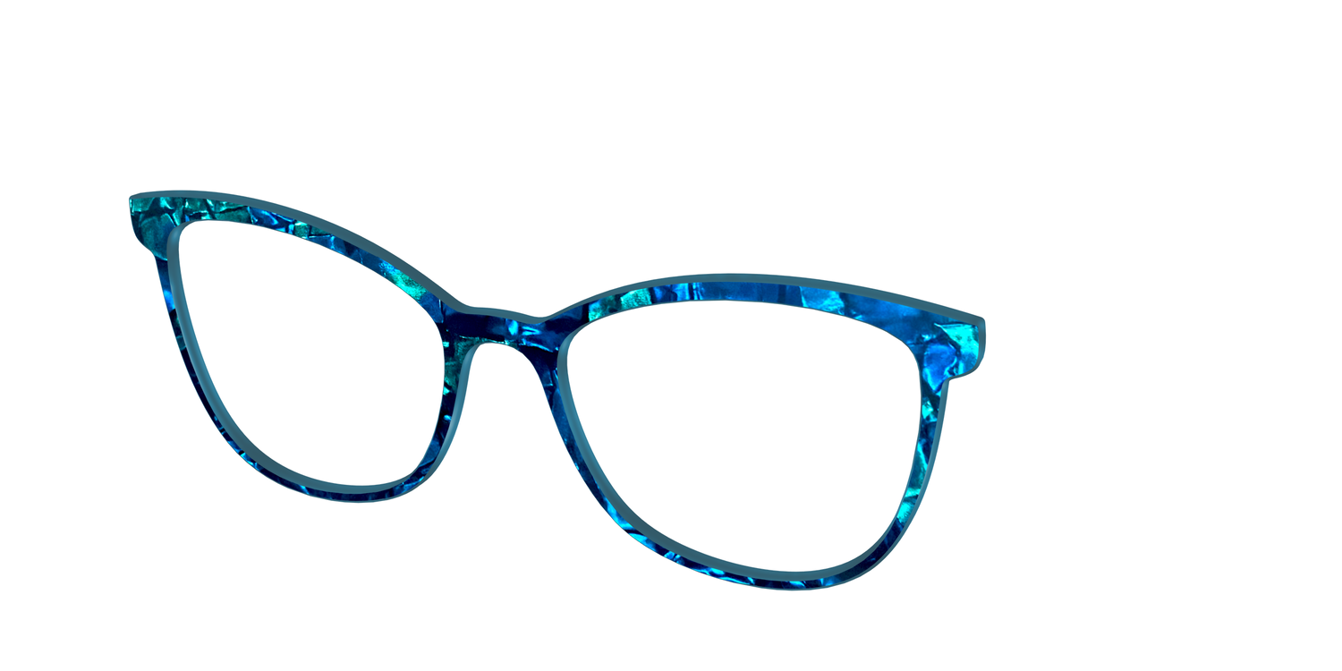 The Alexandrite Pearl Marble - Angle Top Image - Pair Eyewear