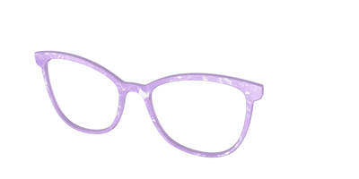 The Amethyst Pearl Marble - Angle Top Thumbnail - Pair Eyewear