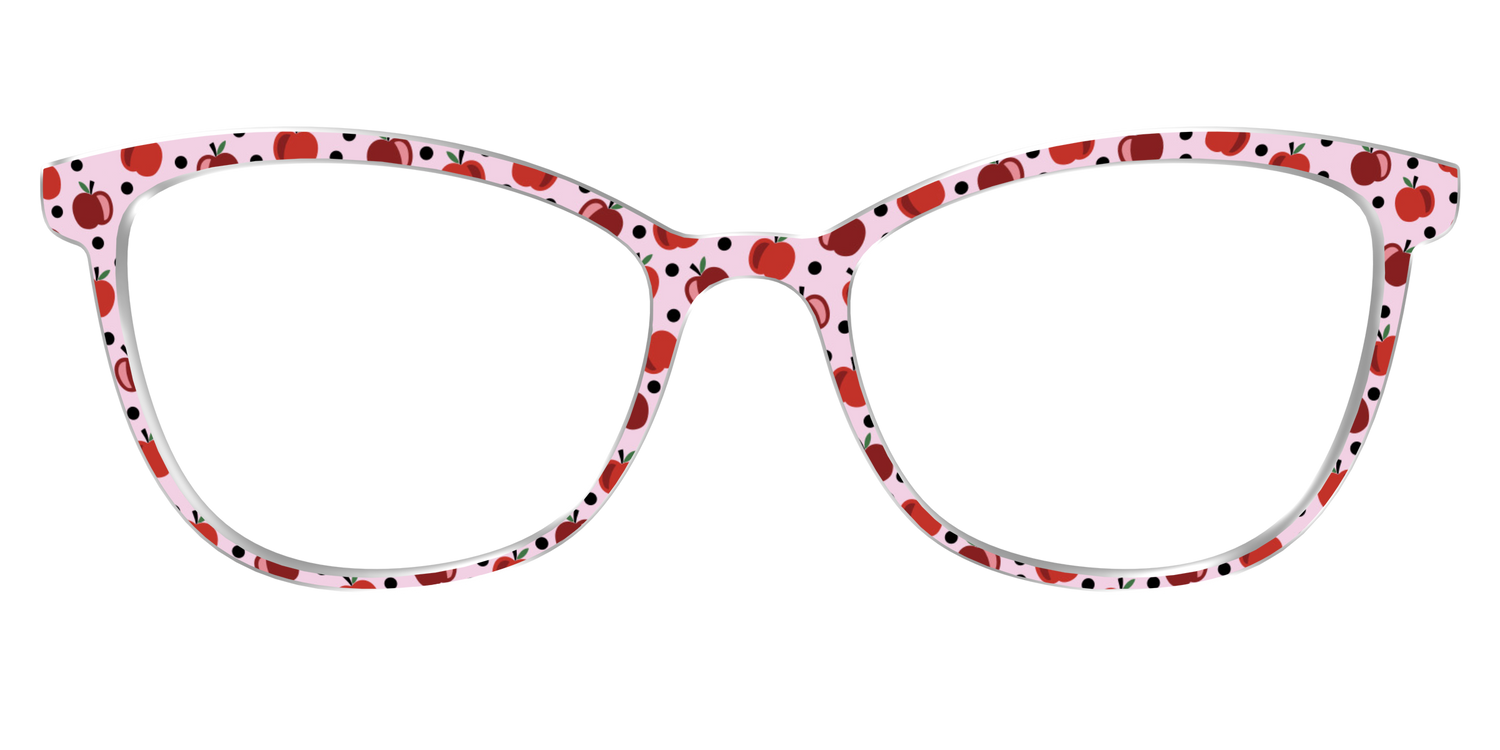 The Apple Polka Dot - Front Top Image - Pair Eyewear