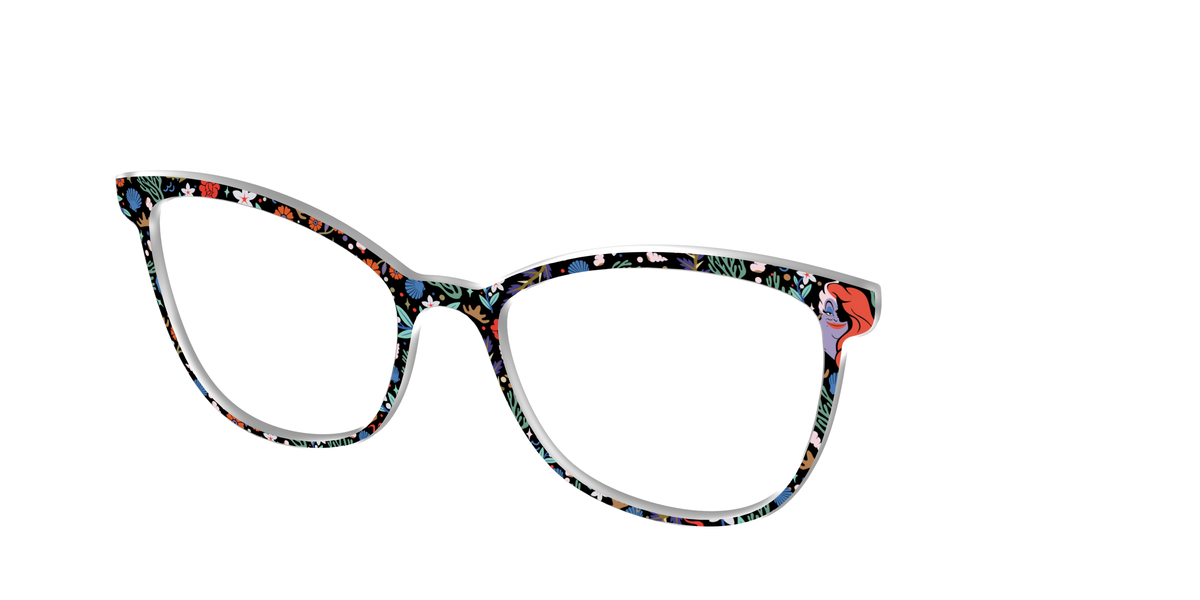 Ariel's Floral Reef - Angle Top Image - Pair Eyewear