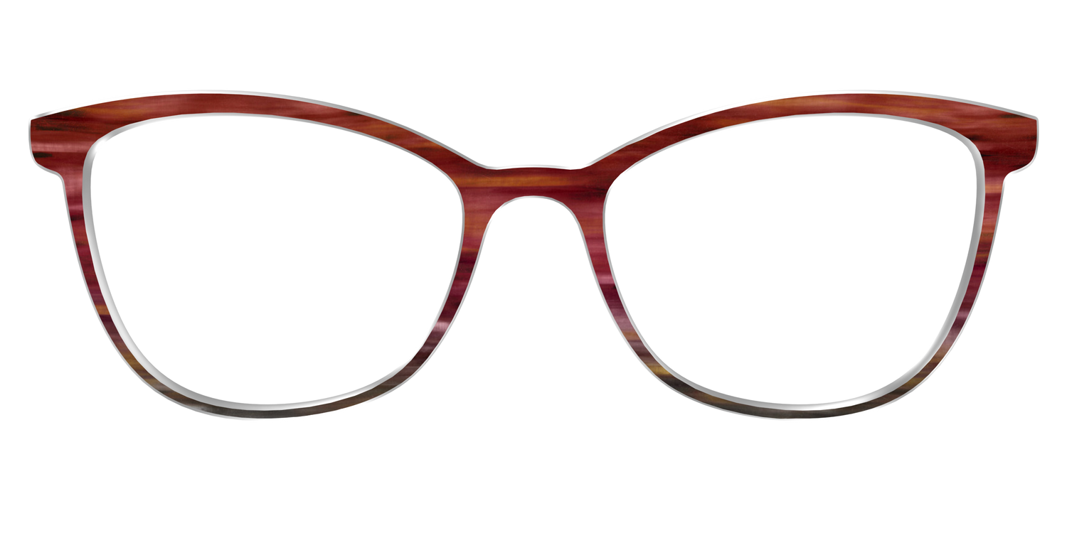 The Auburn Gradient Horn - Front Top Image - Pair Eyewear