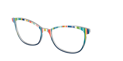 The Beach Bum Stripes - Angle Top Thumbnail - Pair Eyewear