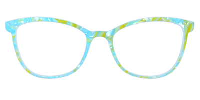 The Blue Lemonade Pearl Marble - Front Top Thumbnail - Pair Eyewear