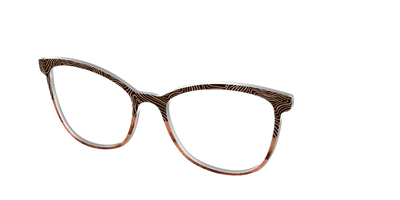 The Cabin Woodgrain Split - Angle Top Thumbnail - Pair Eyewear