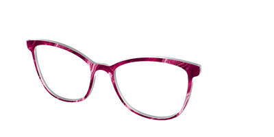 The Cranberry Marble - Angle Top Thumbnail - Pair Eyewear
