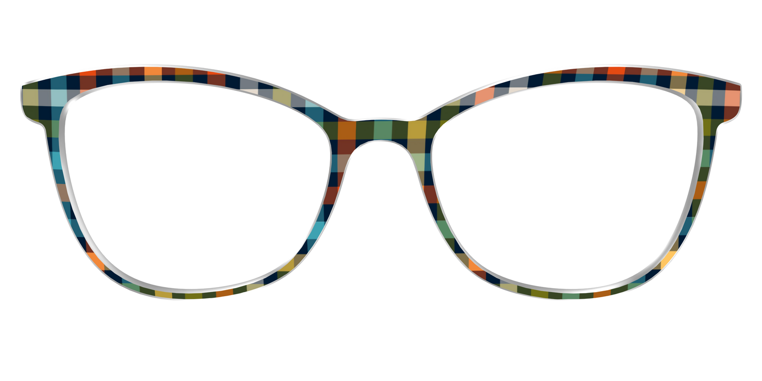 The Dockside Gingham - Front Top Image - Pair Eyewear