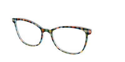 The Dockside Gingham - Angle Top Thumbnail - Pair Eyewear