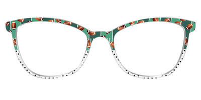 The Fifty Yard Line Polka Dot Split - Front Top Thumbnail - Pair Eyewear