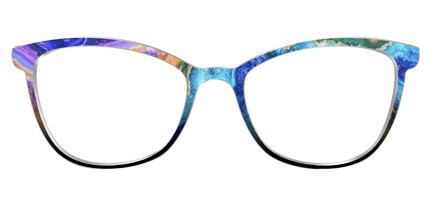 The Genius Geode - Front Top Image - Pair Eyewear