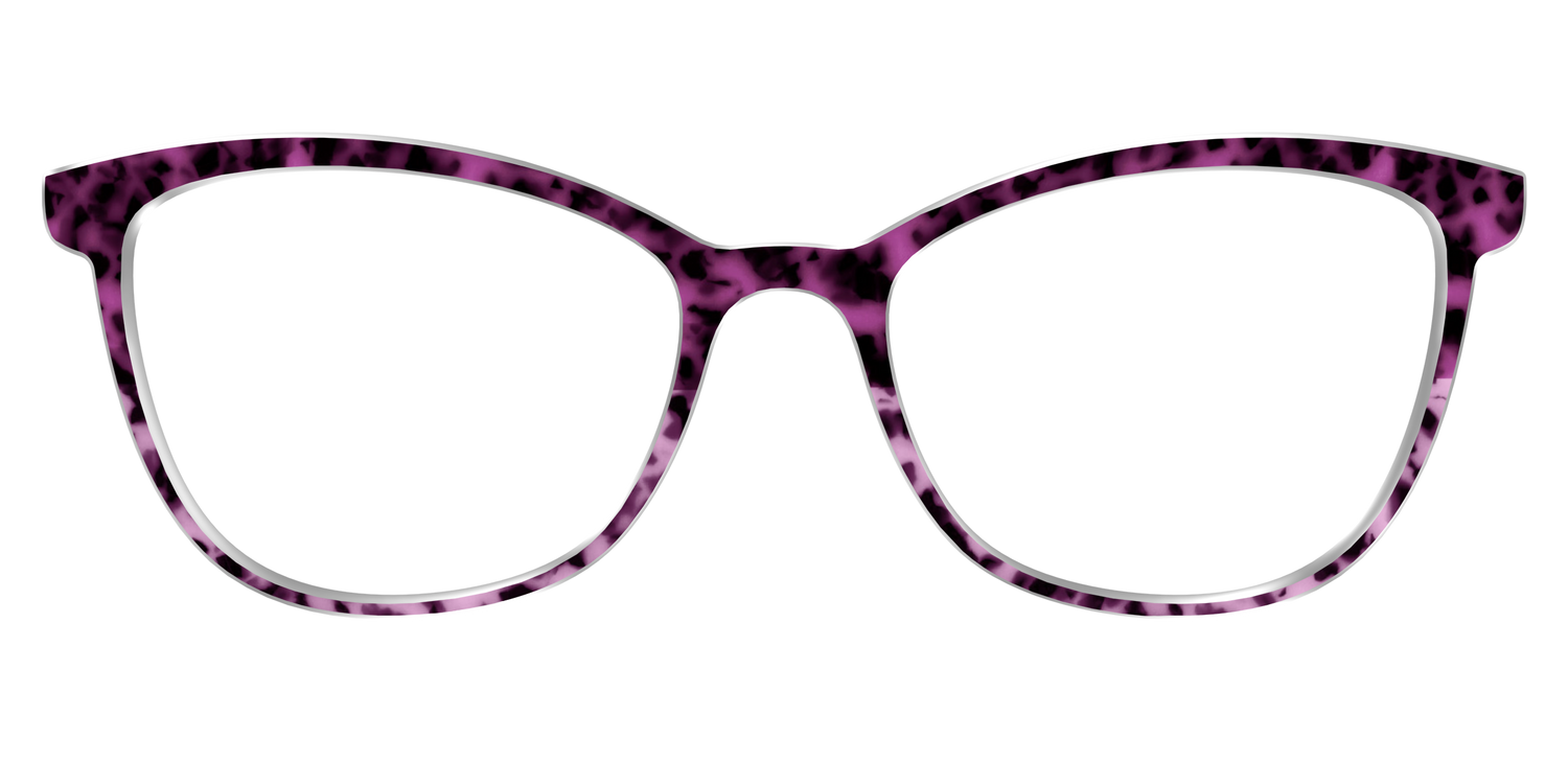 The Huckleberry Tortoise Split - Front Top Image - Pair Eyewear
