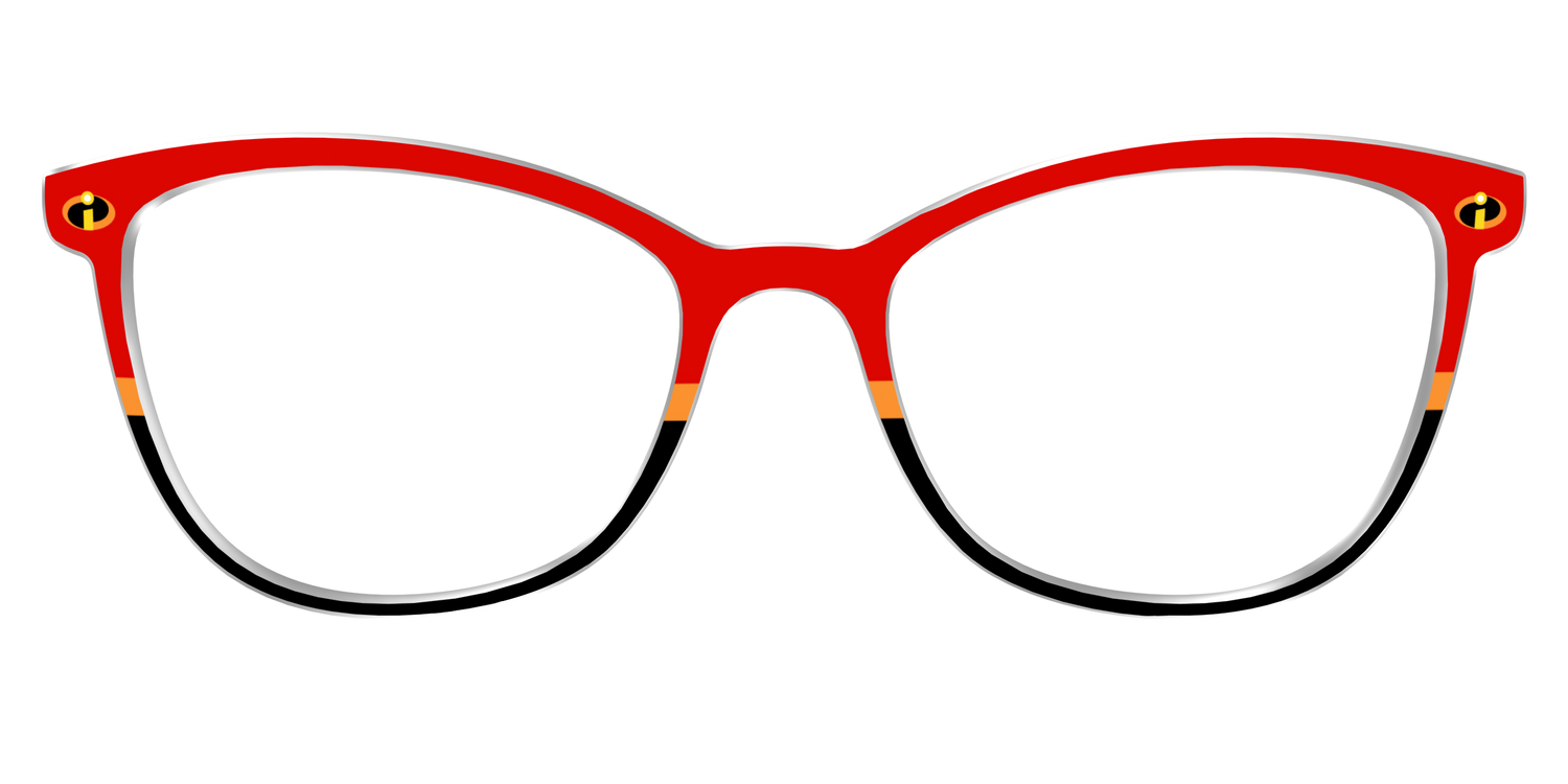 The Incredibles Super Suit - Front Top Image - Pair Eyewear