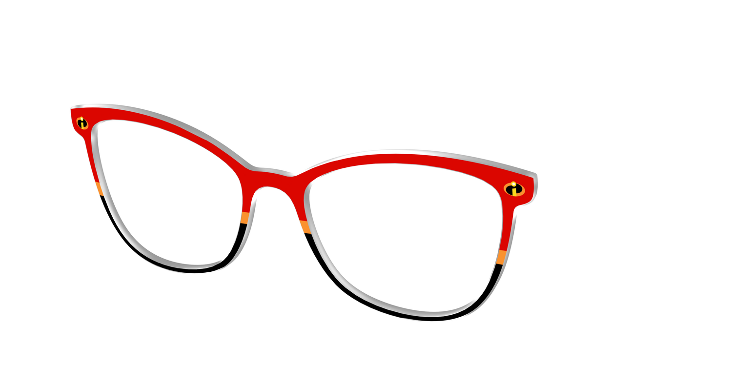 The Incredibles Super Suit - Angle Top Image - Pair Eyewear
