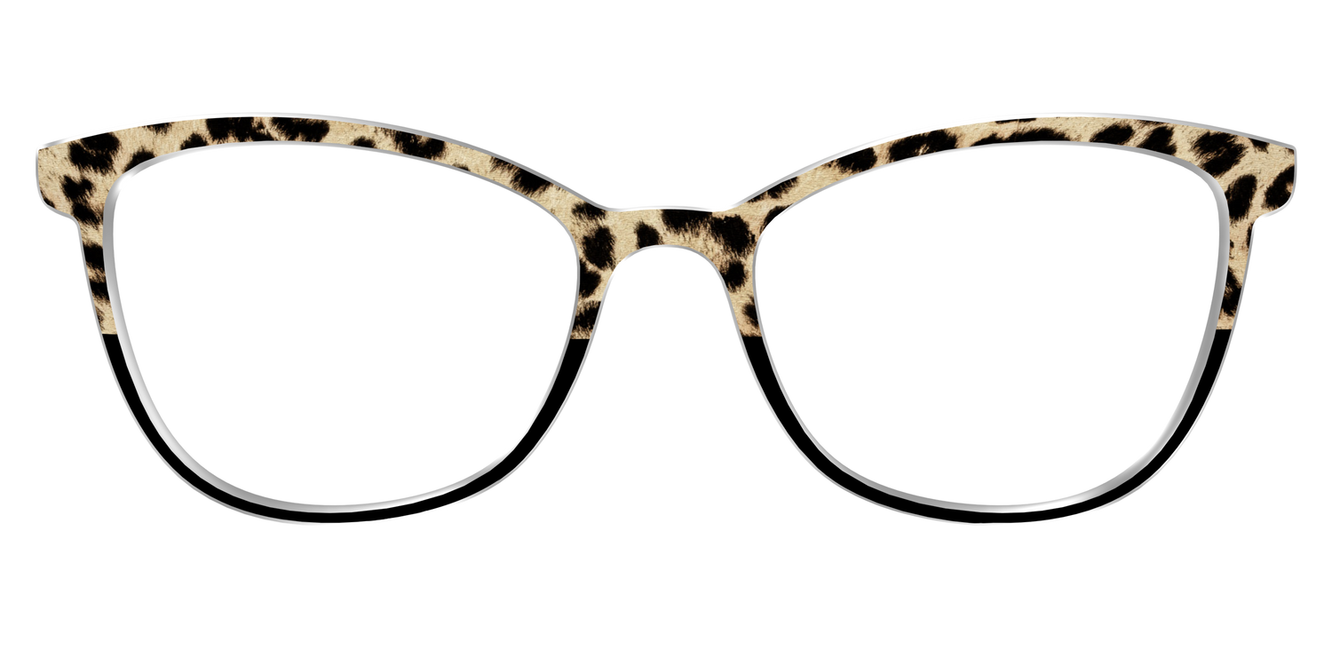 The Leopard Spots Split - Front Top Image - Pair Eyewear