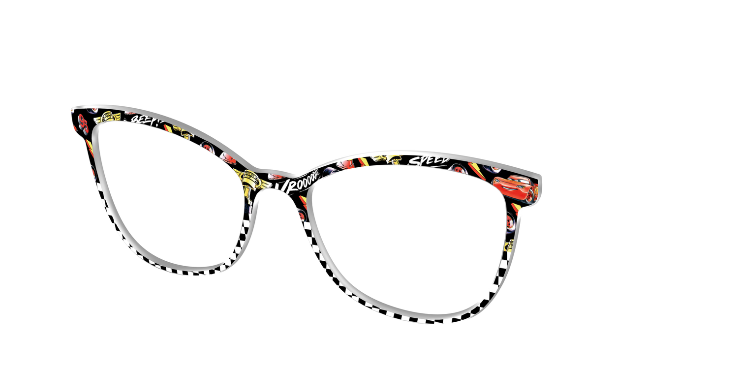 Lightning Mcqueen Speed Split - Angle Top Image - Pair Eyewear