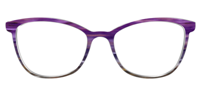 The Lilac Gradient Horn - Front Top Thumbnail - Pair Eyewear