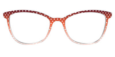 The Maroon to Blush Gradient Polka Dot - Front Top Thumbnail - Pair Eyewear
