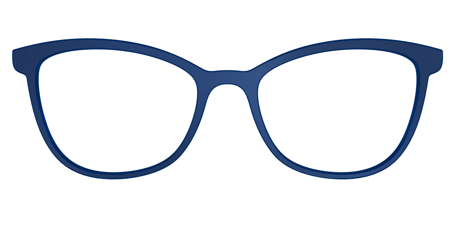 The Matte Navy - Front Top Image - Pair Eyewear