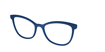 The Matte Navy - Angle Top Thumbnail - Pair Eyewear