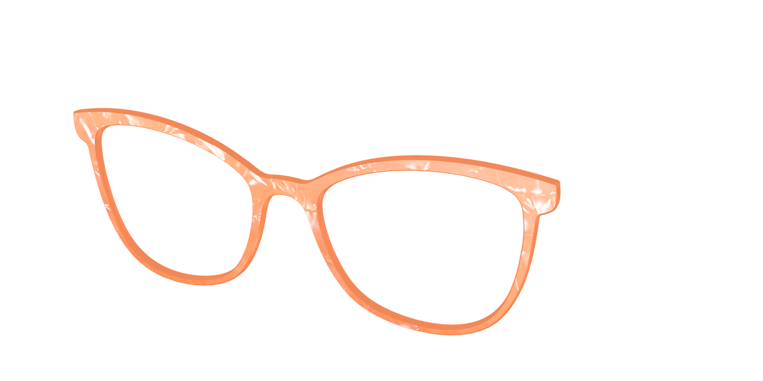 The Morganite Pearl Marble - Angle Top Image - Pair Eyewear