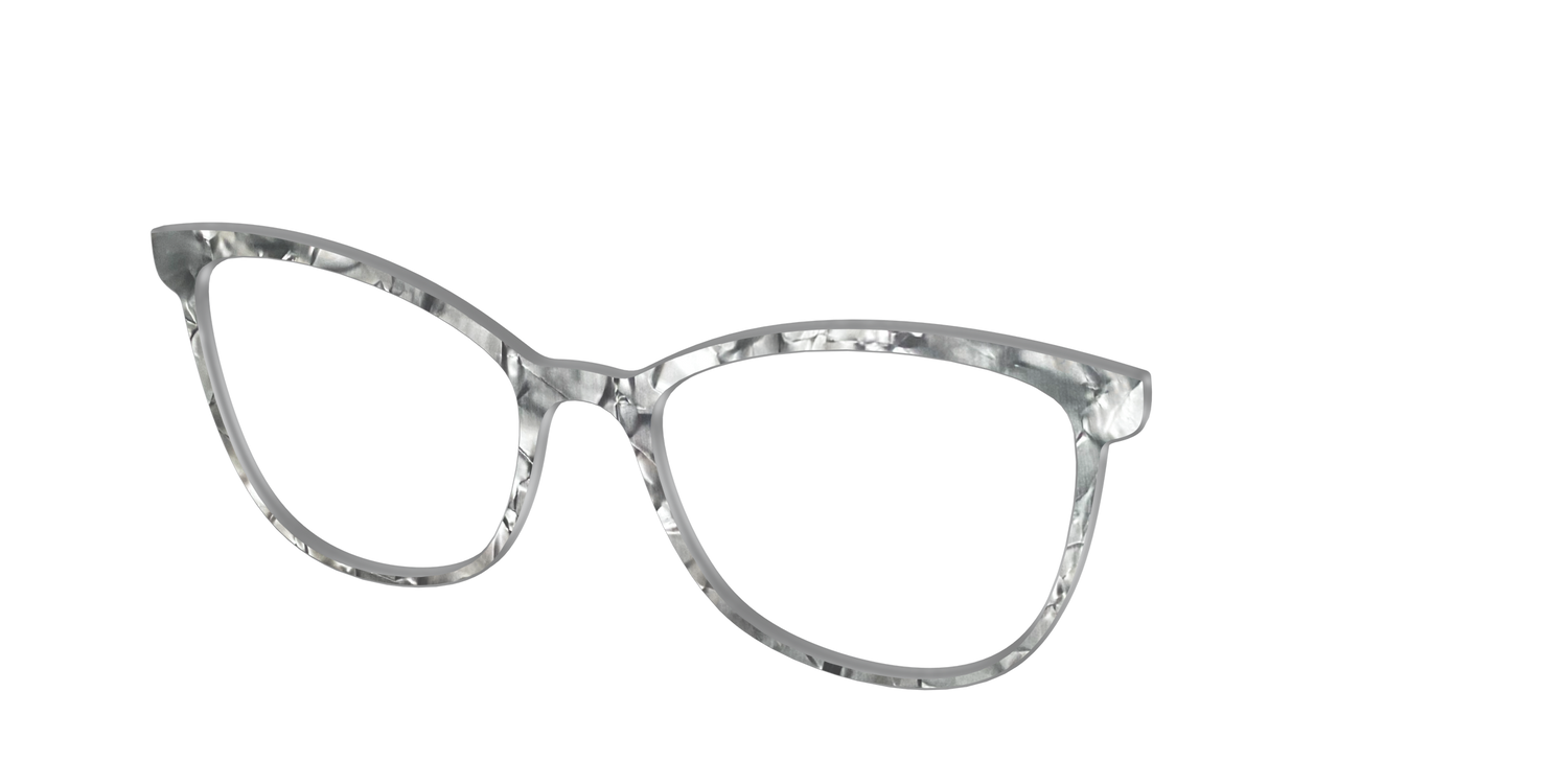 The Obsidian Pearl Marble - Angle Top Image - Pair Eyewear