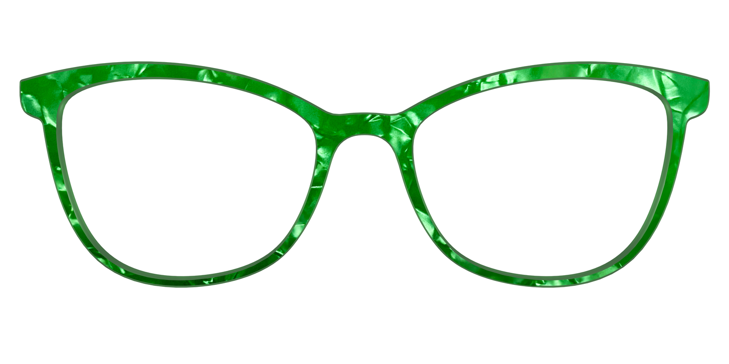 The Peridot Pearl Marble - Front Top Image - Pair Eyewear
