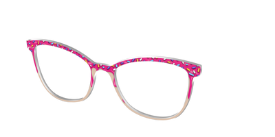 The Pink Pastry - Angle Top Thumbnail - Pair Eyewear