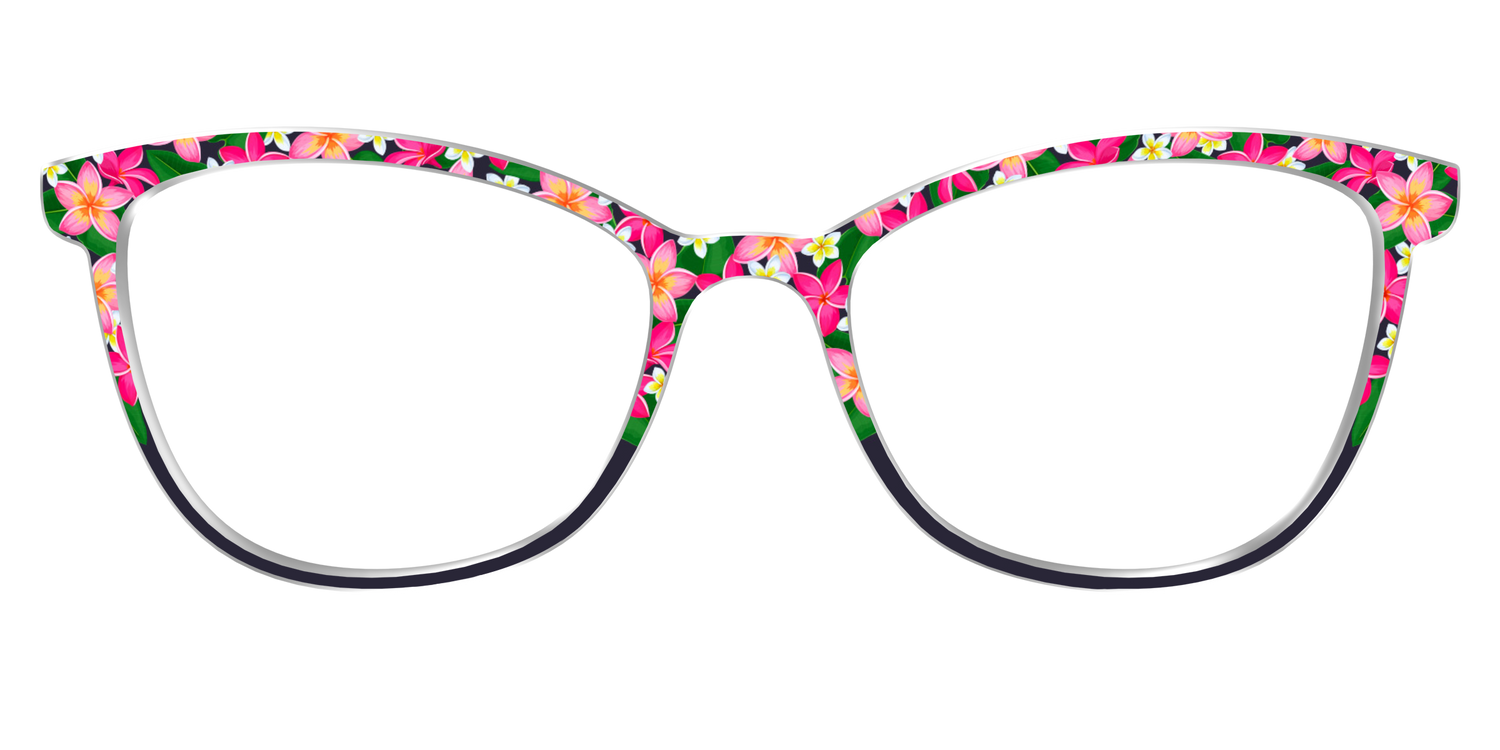 The Plumeria Crown - Front Top Image - Pair Eyewear