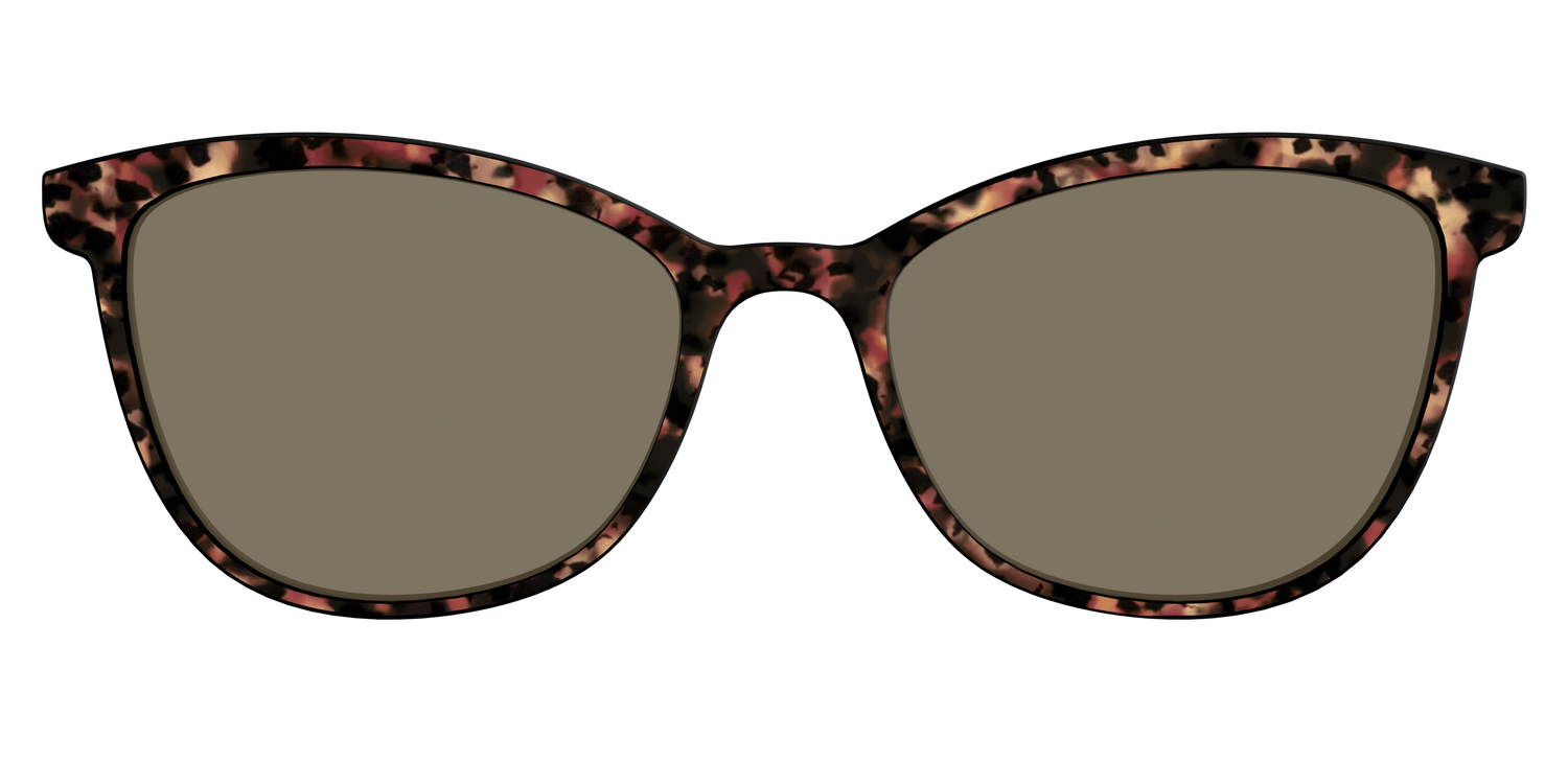 The Polarized Sienna Tortoise Sun Top - Front Top Image - Pair Eyewear