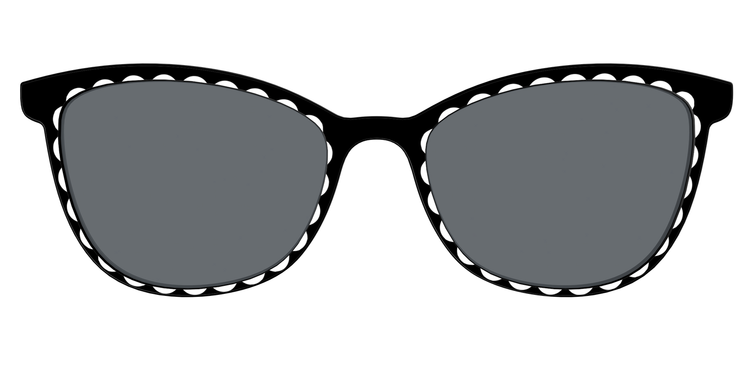 The Polarized Stylish Daisy Sun Top - Front Top Image - Pair Eyewear