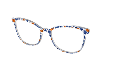 The Pumpkin Garden Toile - Angle Top Thumbnail - Pair Eyewear