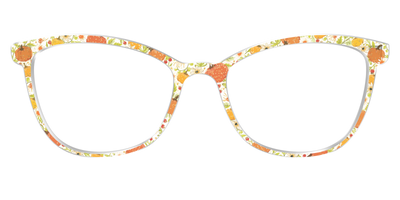 The Pumpkin Patch Crystal with Glitter - Front Top Thumbnail - Pair Eyewear