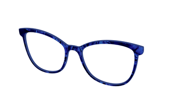 The Sapphire Pearl Marble - Angle Top Thumbnail - Pair Eyewear