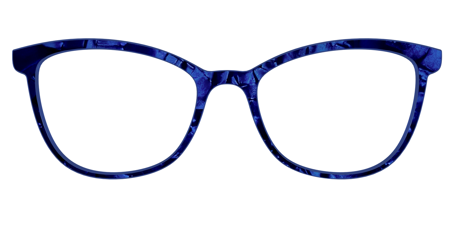 The Sapphire Pearl Marble - Front Top Image - Pair Eyewear