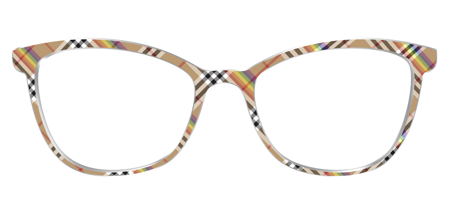 The Scholarly Plaid - Front Top Image - Pair Eyewear
