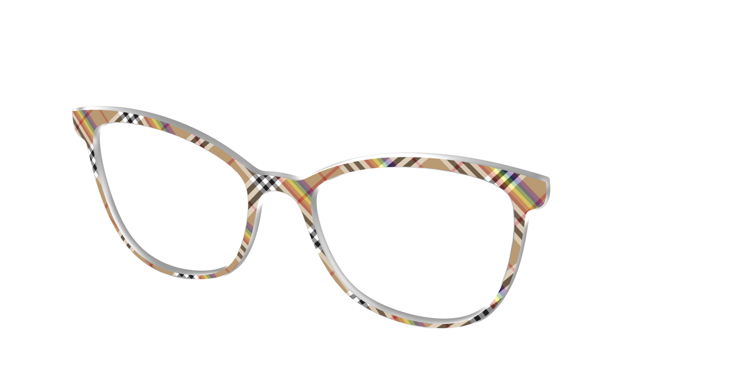 The Scholarly Plaid - Angle Top Image - Pair Eyewear