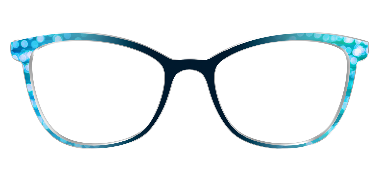 The Sea Foam Bokeh - Front Top Image - Pair Eyewear
