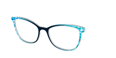The Sea Foam Bokeh - Angle Top Thumbnail - Pair Eyewear